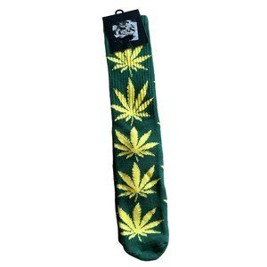 HUF Leaf Socks NWT